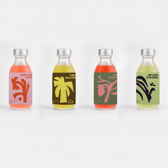 ZOARA COCKTAILS מארז רביעייה - 4 קוקטיילים מוכנים לשתייה בבקבוקים אישיים